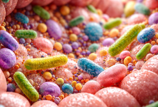 microbiome illustration Credit: AI Generated Image